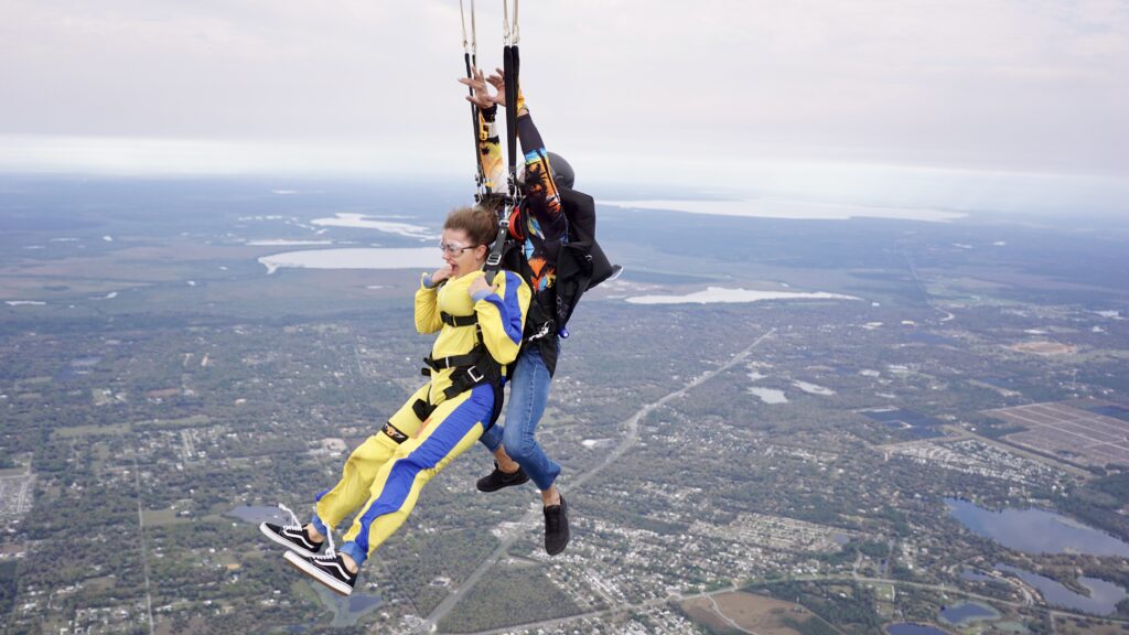 tandem skydiving near Ocala, FL