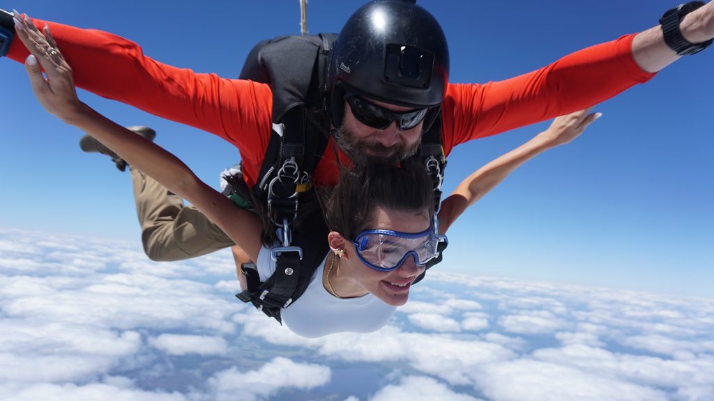 Tandem skydiving near Gainesville Florida